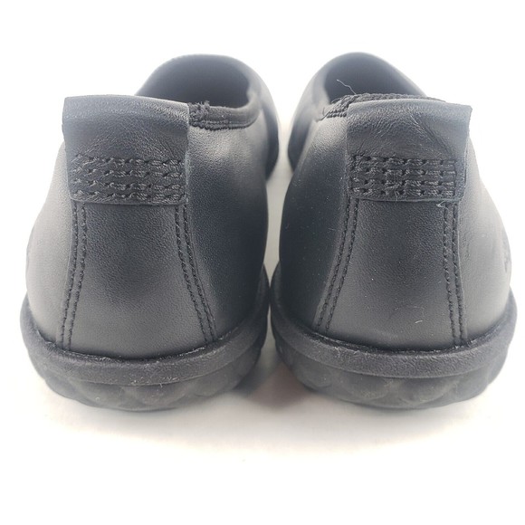 Timberland BRADSTREET ULTRA Ballerina Ballet Black Leather Flats Size 5.5 - Picture 8 of 16